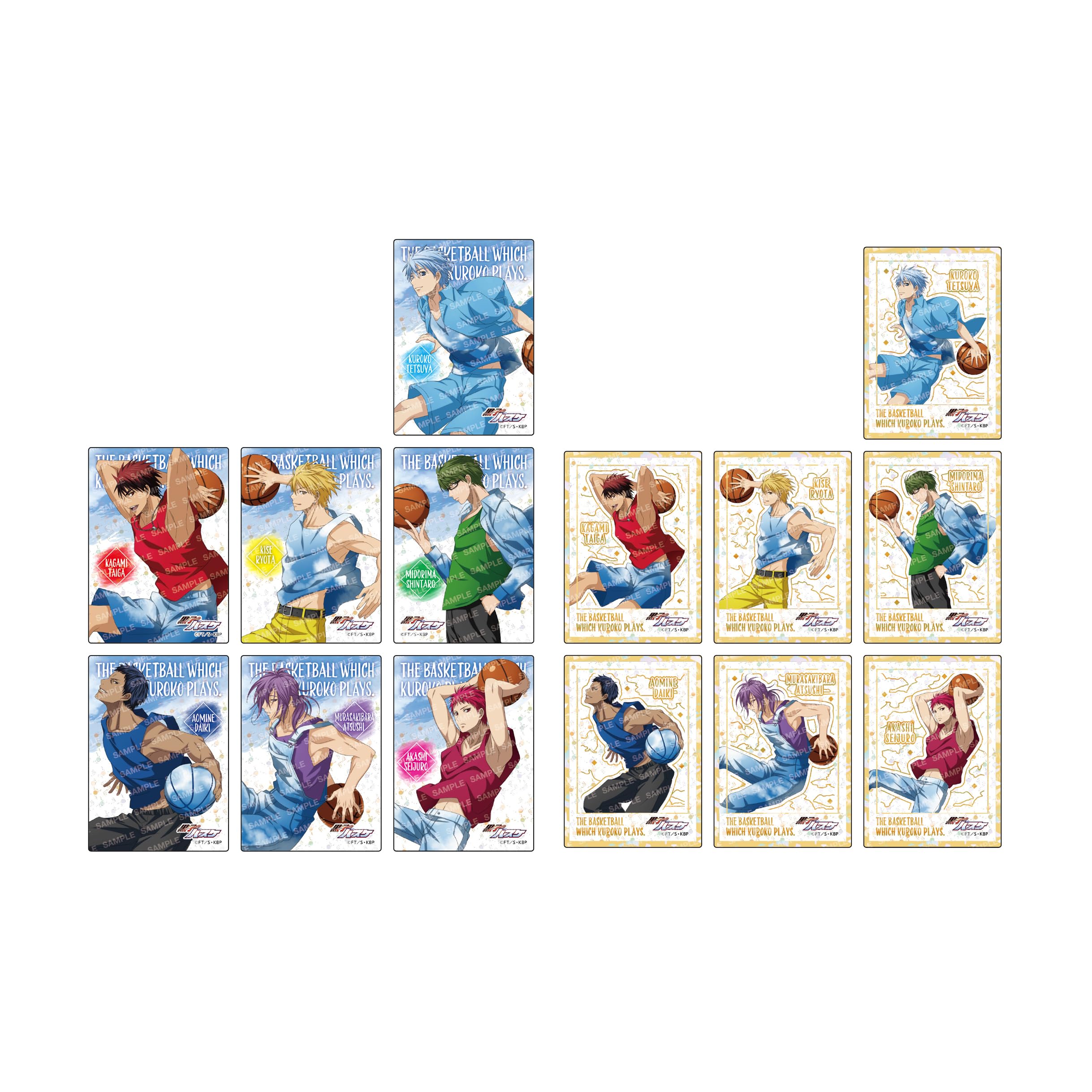 黒子のバスケ ホログラムクリアカードコレクション SKY HIGH 8個入りBOX