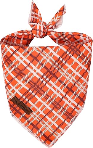 Miniatura 6 de MR. CHUBBYFACE - Pañuelos de Halloween para perro, diseño de fantasma, reversibles, triangulares, bufanda, accesorios para perros, gatos, mascotas