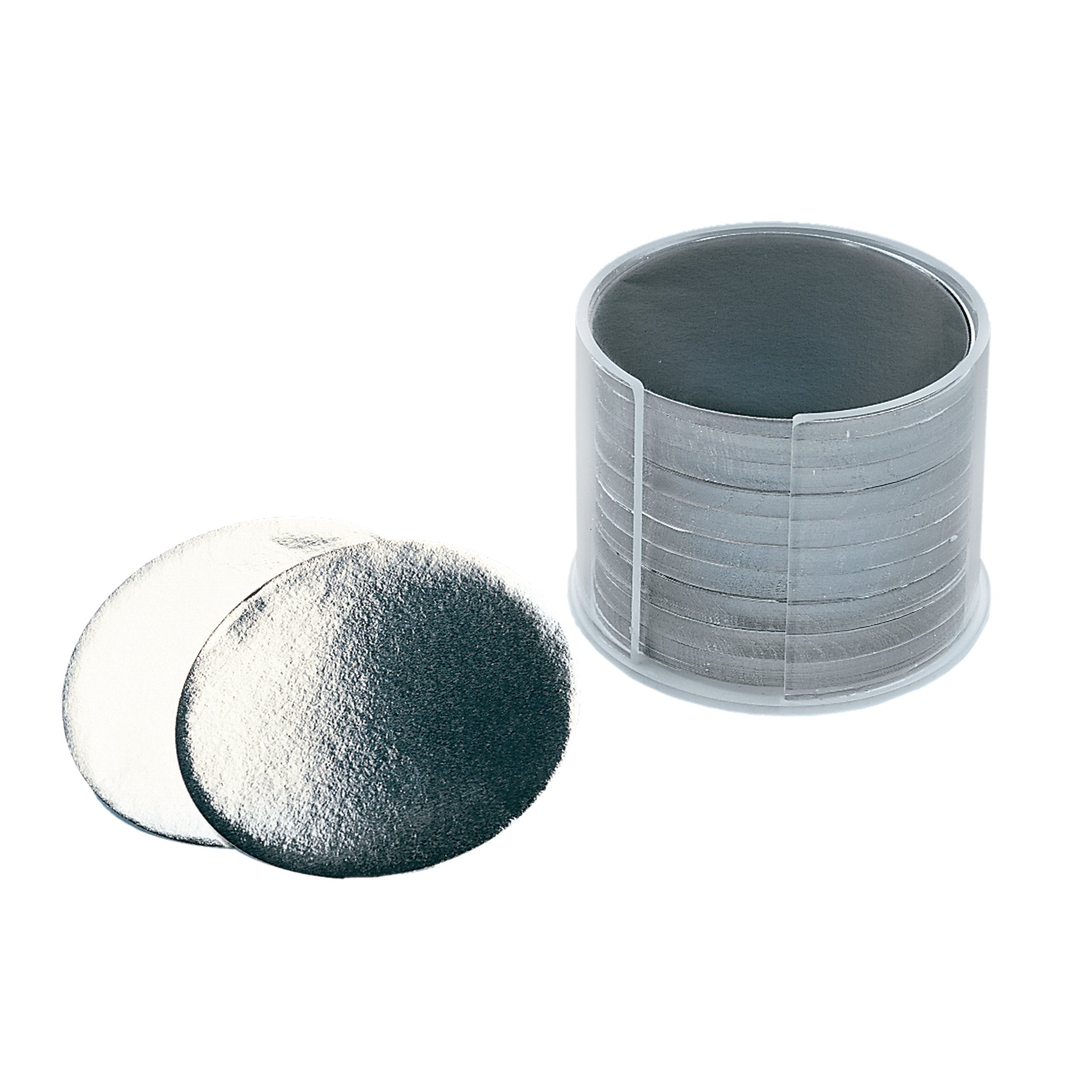 Neolab 2-~1048 Aluminio Circular Aluminio Lámina 80mm Diámetro, 0.03MM (Pack de 1000)