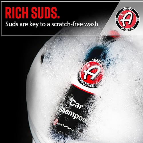 Miniatura 6 de Adam's Polishes Bolsa de champú para lavado de autos (64 onzas) – pH para cañón de espuma de nieve, pistola de espuma, lavadora a presión y cubo