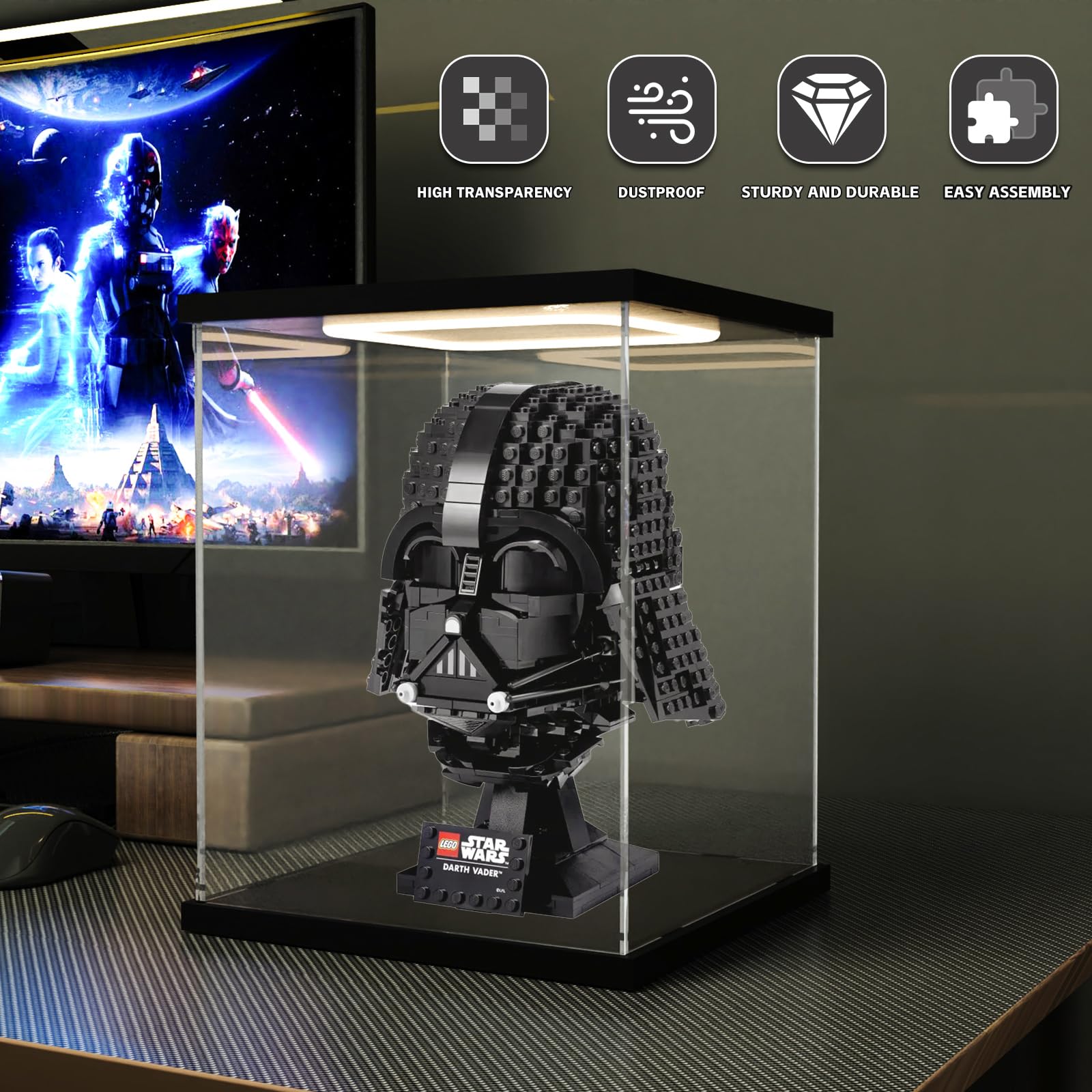 Amazon.com: Nynelly Acrylic Display Case for Collectibles, Clear