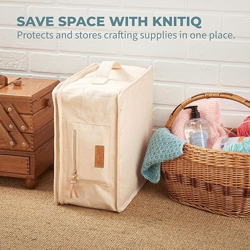 Vista 5 de KnitIQ Paquete de 9 alfombrillas de bloqueo para tejer y hacer ganchillo - Tableros de bloqueo extra gruesos para proyectos de ganchillo