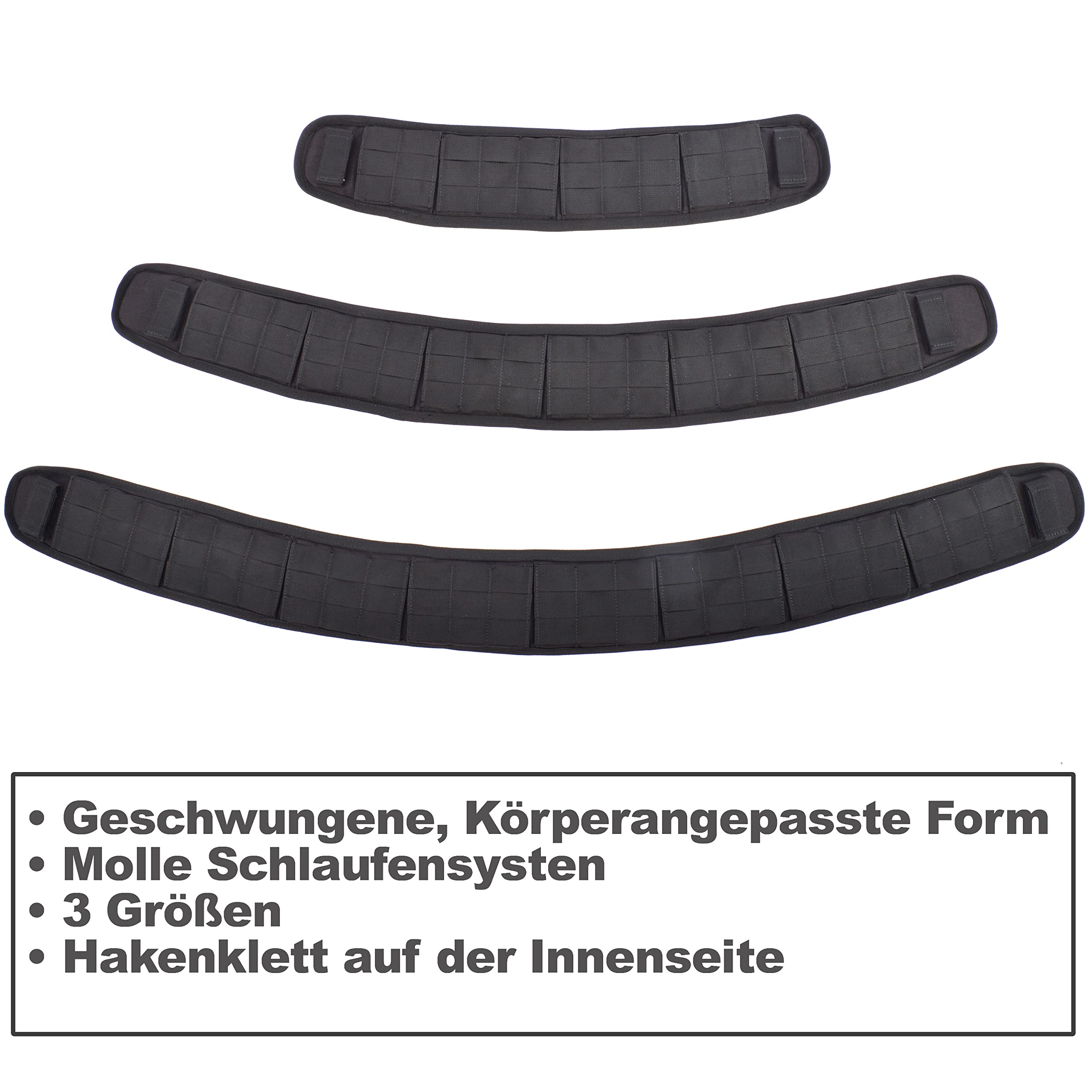 COP 9932M Entlastungs-Pad/Molle-Adapter für Einsatzgürtel Cordura Hakenklett
