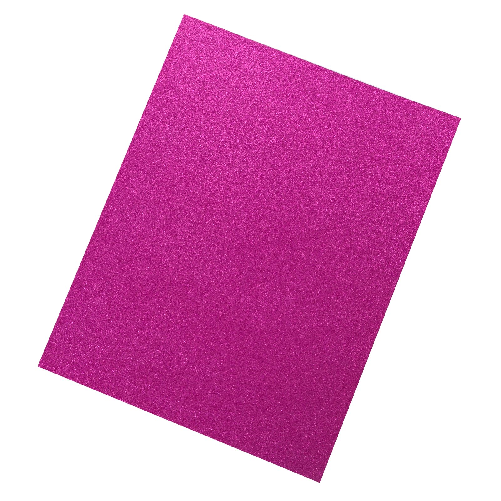 Cartulina con purpurina roja rosa de 8.5 x 11 pulgadas, 24 hojas de cartulina brillante pesada para álbumes de recortes, manualidades, bricolaje, cumpleaños, decoración de fiesta de boda, 90 libras