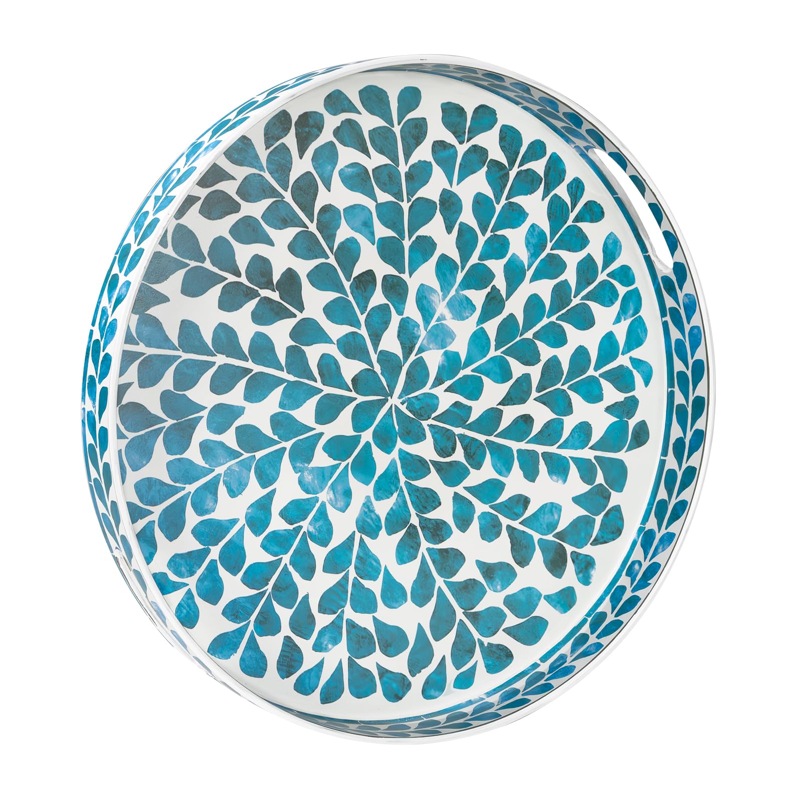 Amazon.com: MAONAME Blue Decorative Tray, 13