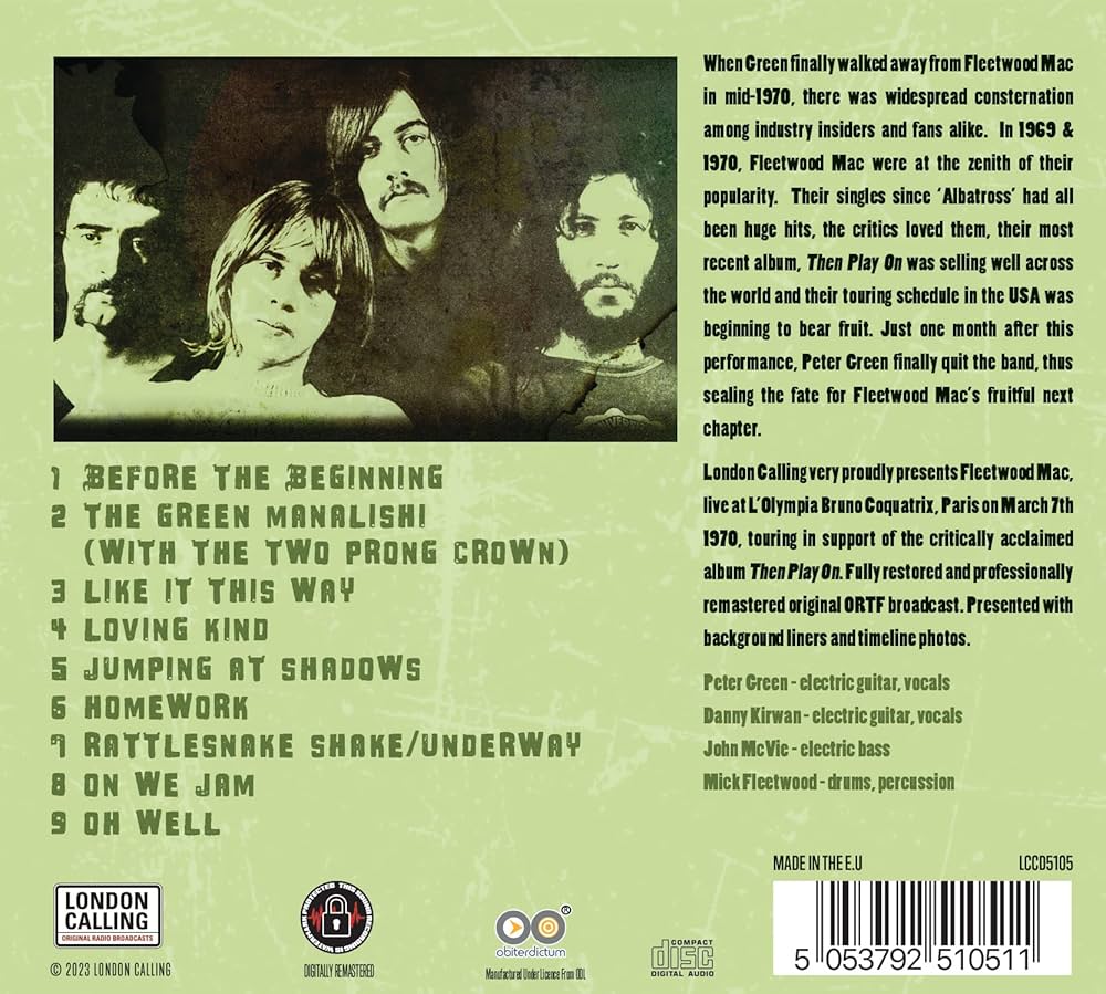 アライヴ・イン・パリス 1970 [DVD] Black Sabbath - Live at Olympia 1970 DVD Ozzy Osbourne Bill