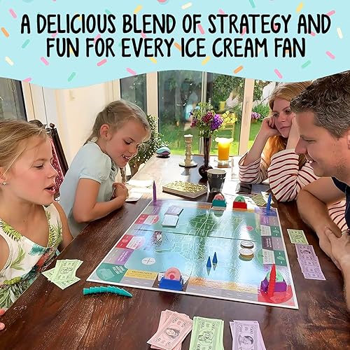 Miniatura 5 de Ice Cream Empire by Empire Games - Juego familiar estratégico para adultos, adolescentes y niños a partir de 7 años, juegos de mesa de negocios para