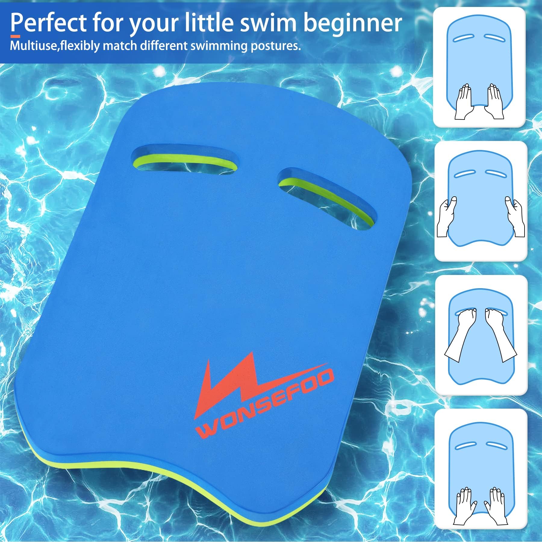 Schwimmbrett Kickboard Aus EVA - Rutschfestes Trainingsboard Für Anfänger