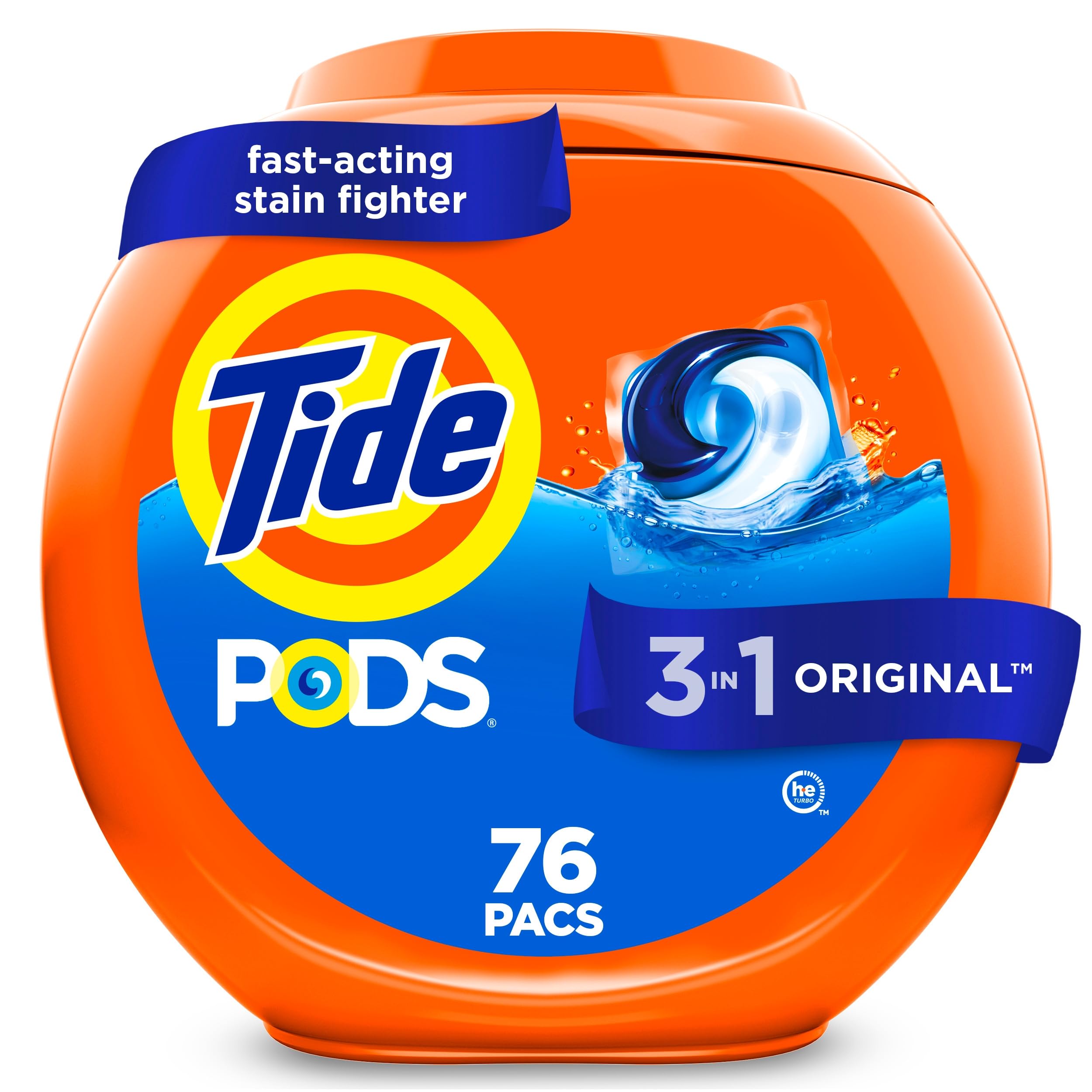 Tide PODS Laundry Detergent Pacs Original Scent