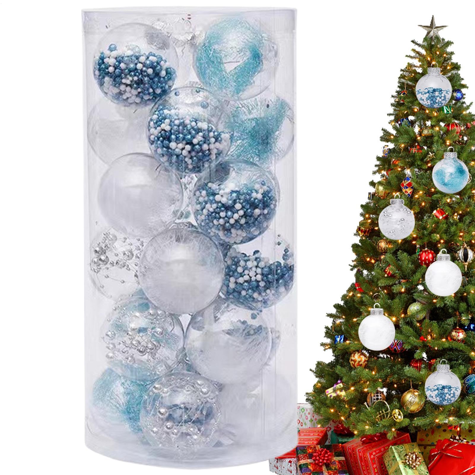 Boules de Noël pour l'entrée de l'appartement et décoration de bureau