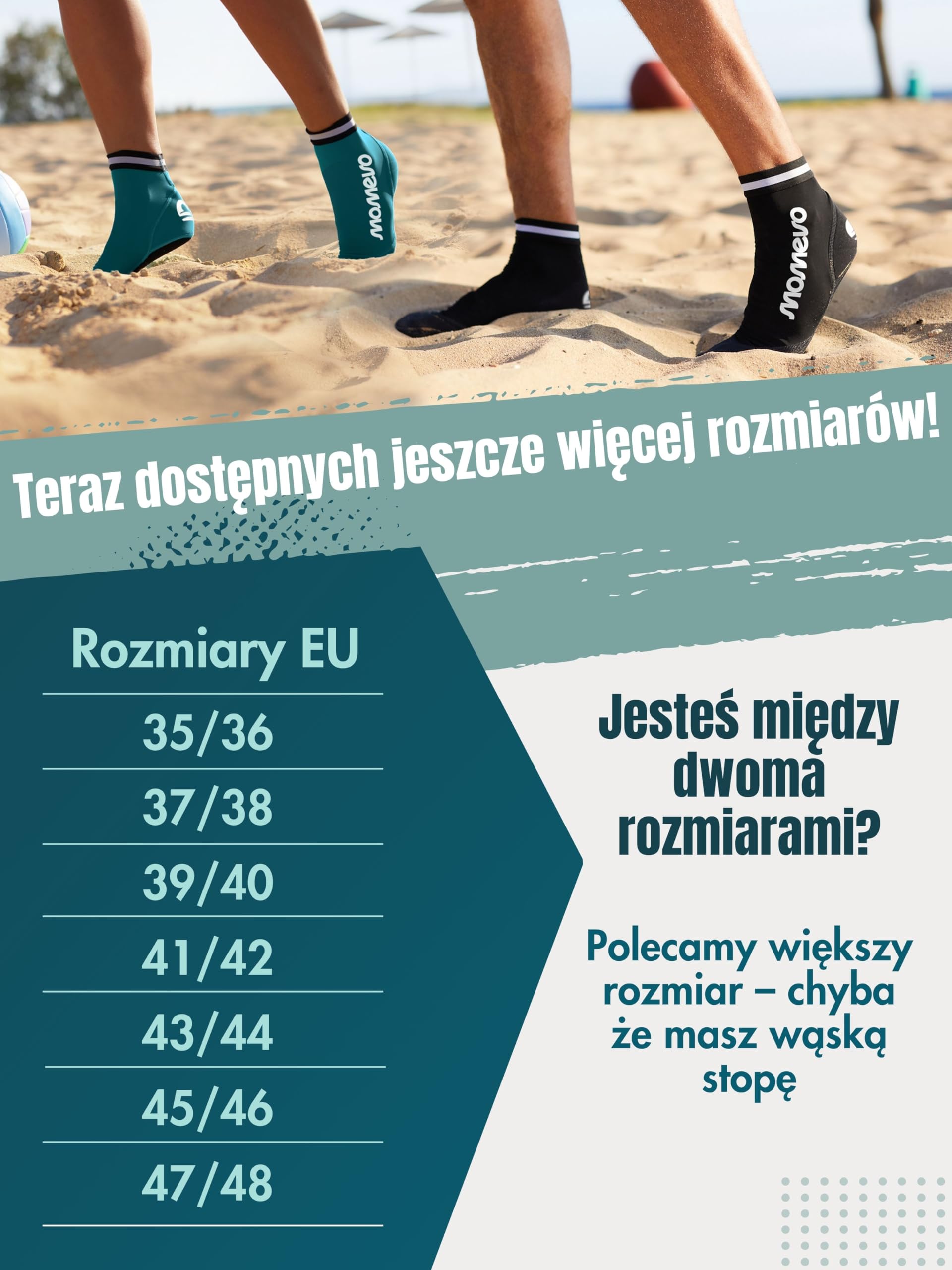 Beach Volleyball Apparel Skarpety do siatkówki plażowej, ochronne skarpety plażowe, skarpety dla mężczyzn i