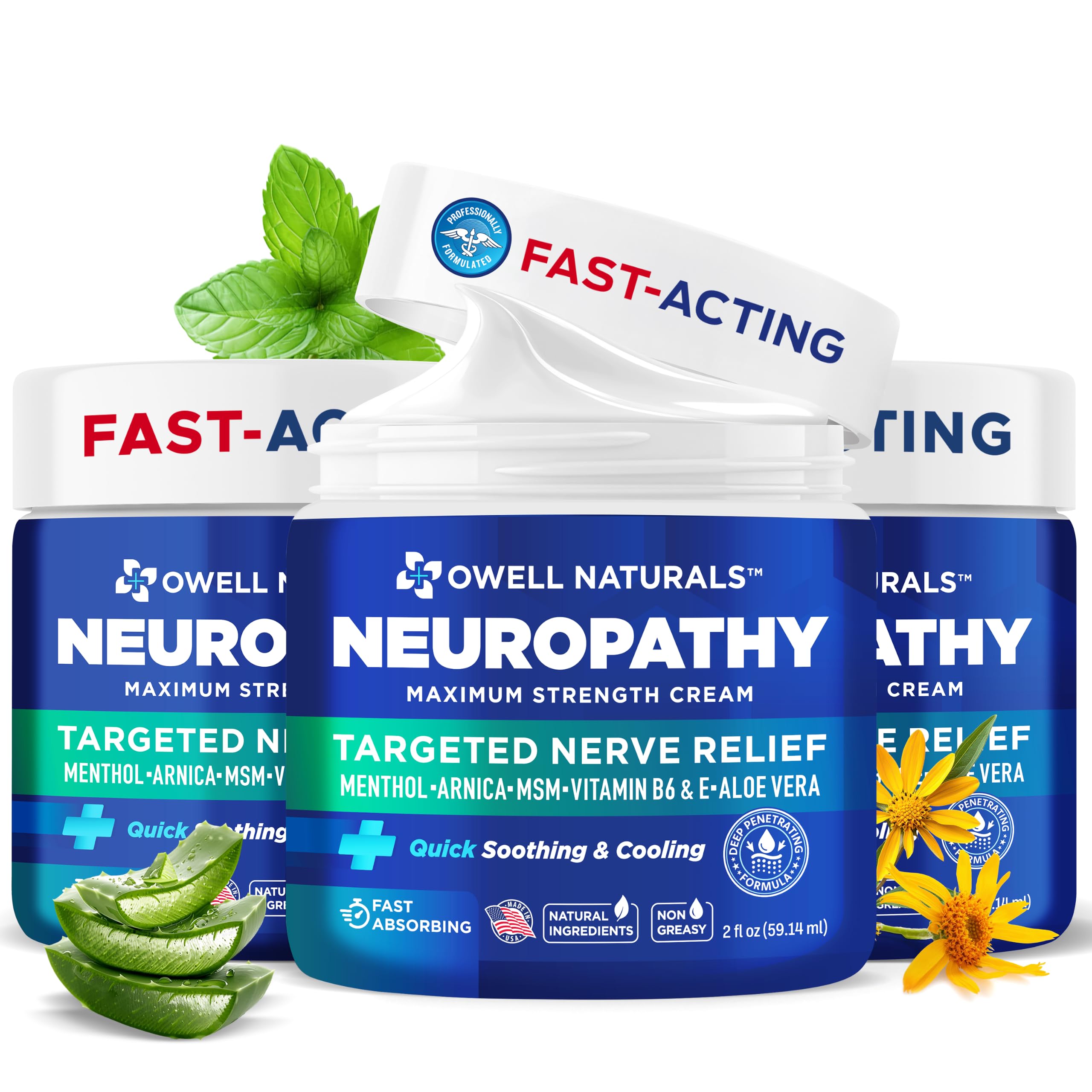 Owell Naturals Neuropathy Cream
