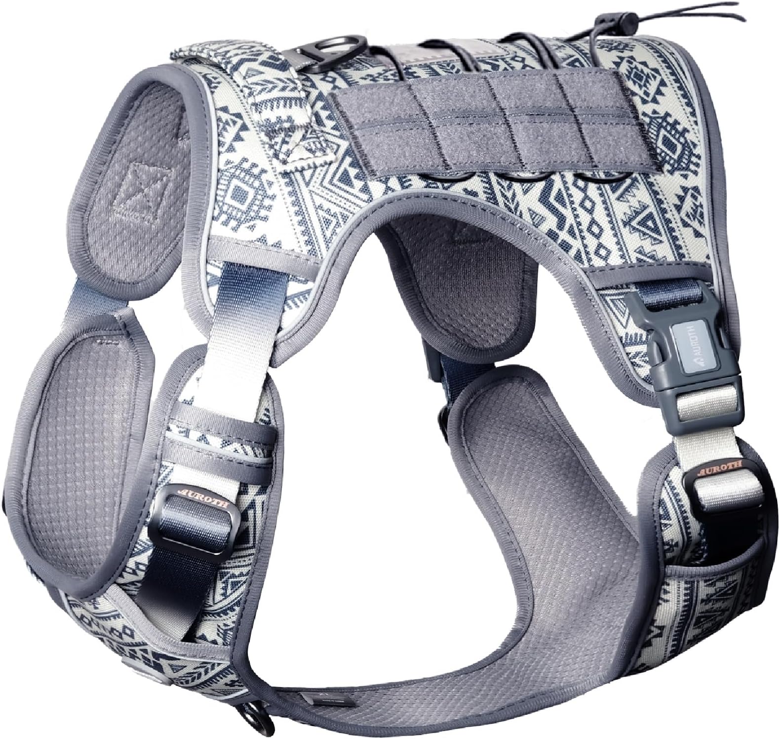 - Tactical Dog Harness for Large Dogs No Pull Adjustable Pet Harness Reflective K22 Working Training Easy Control Pet Vest Military Service Dog Harnesses
