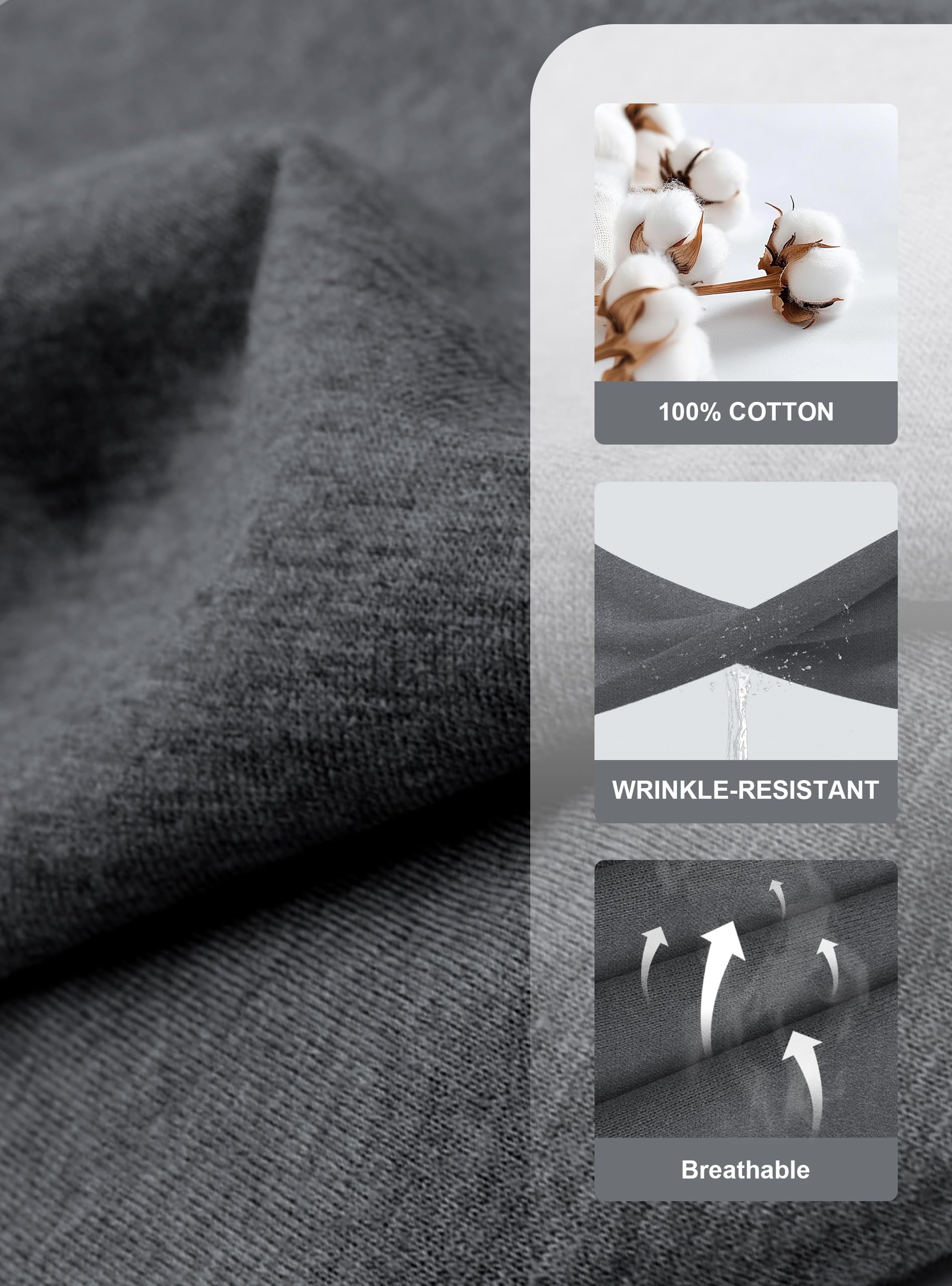EA'S SECRET Schlafanzug Damen lang 100% Baumwolle Pyjama Sets mit Knopfleiste Langarm Zweiteiliger Nachtwäsche Hausanzug PJs