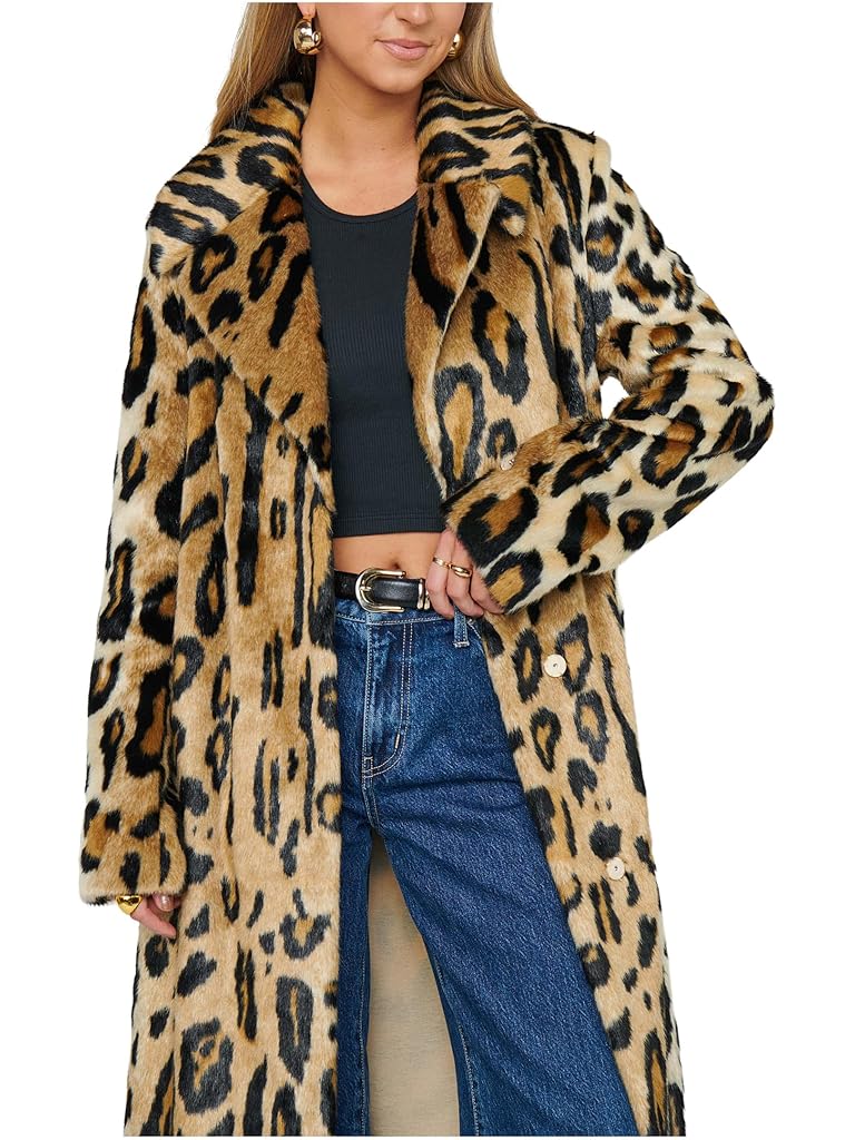 Animal Print Show Me Your Mumu Missi Cindy Overcoat