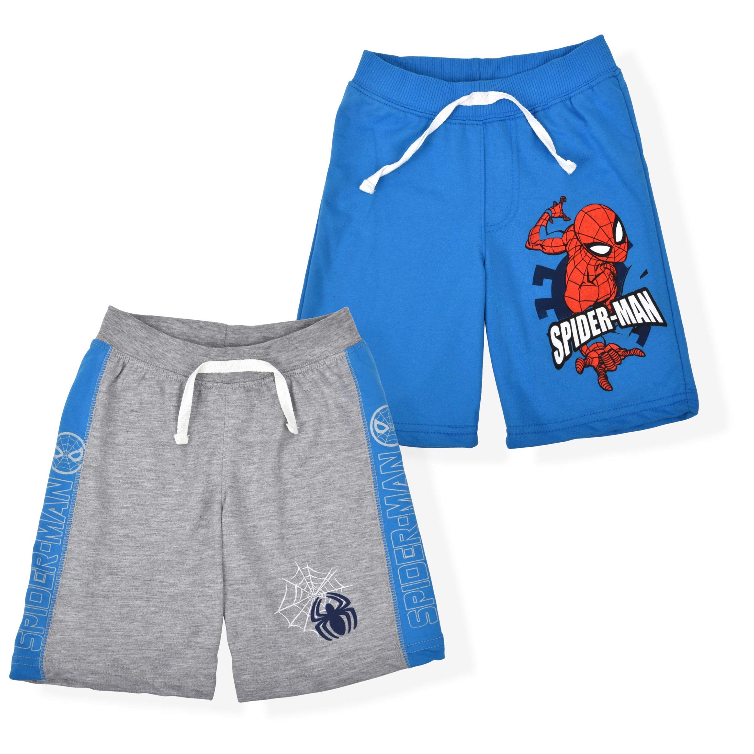 Conjunto dos piezas niño Spider-Man azul gris talla 5 que evita sudor y rozaduras 4