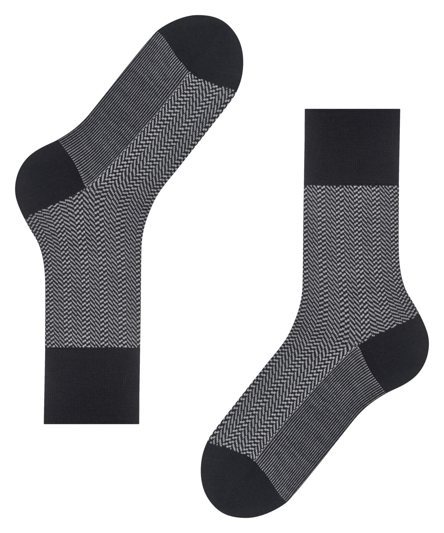 FALKE hombre Airport calcetines transpirable regulador del clima inhibidor de olores lana algodón fino liso elegante costura plana en la zona de la punta 1 par