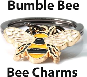 Dave The Bunny Bee Keychain