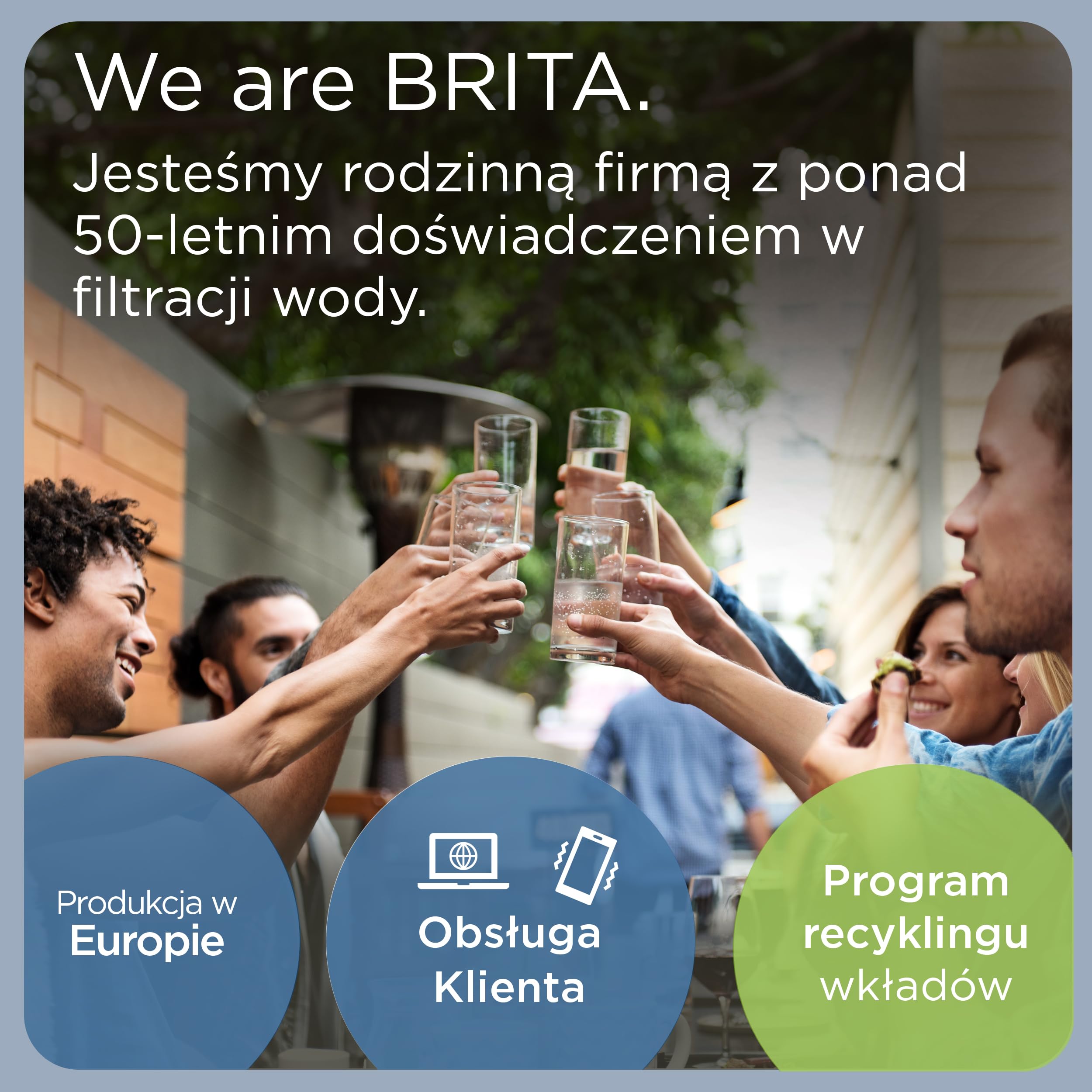 Brita Jarra Filtrante 1052805 Azul 8,2 L