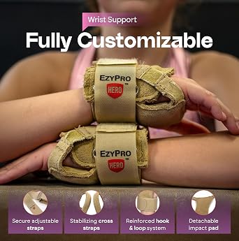Ezy Pro Hero Gymnast Wrist Brace (Pair - Medium)