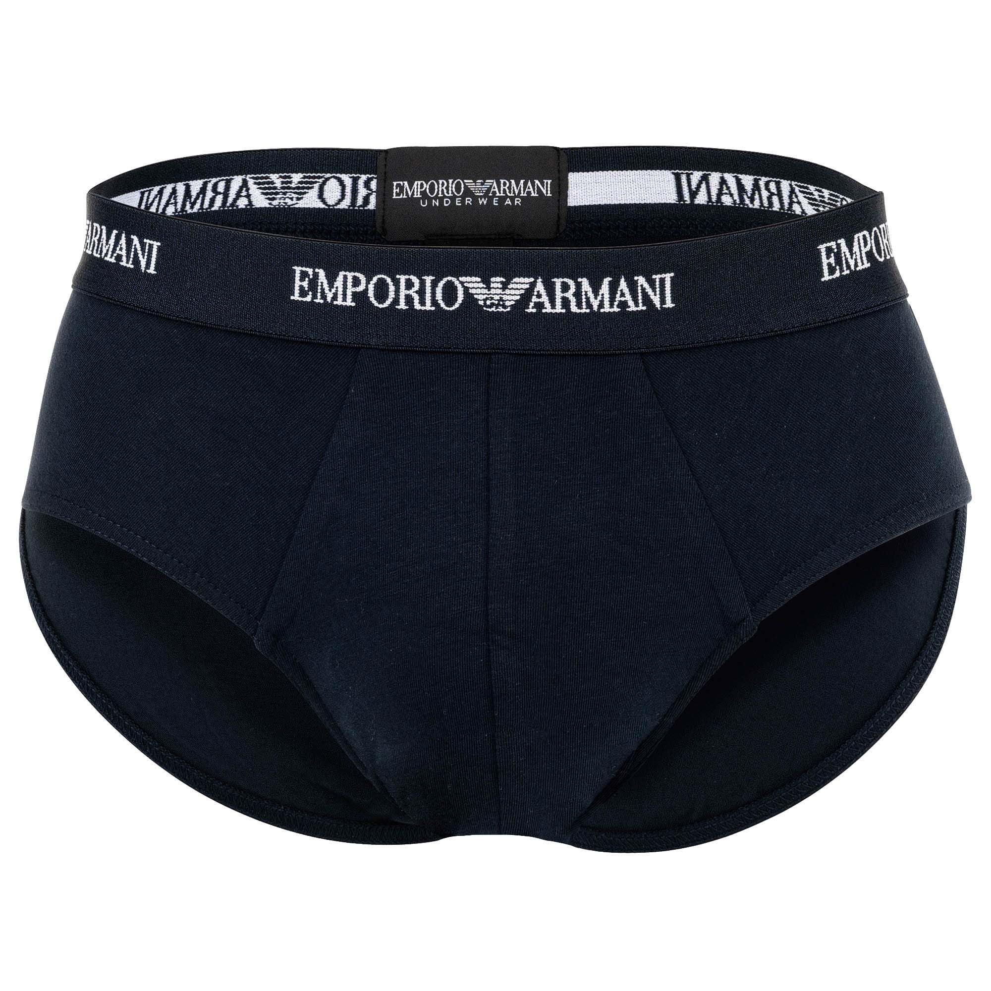 Emporio Armani 3-Pack Brief Mutande da Uomo Uomo