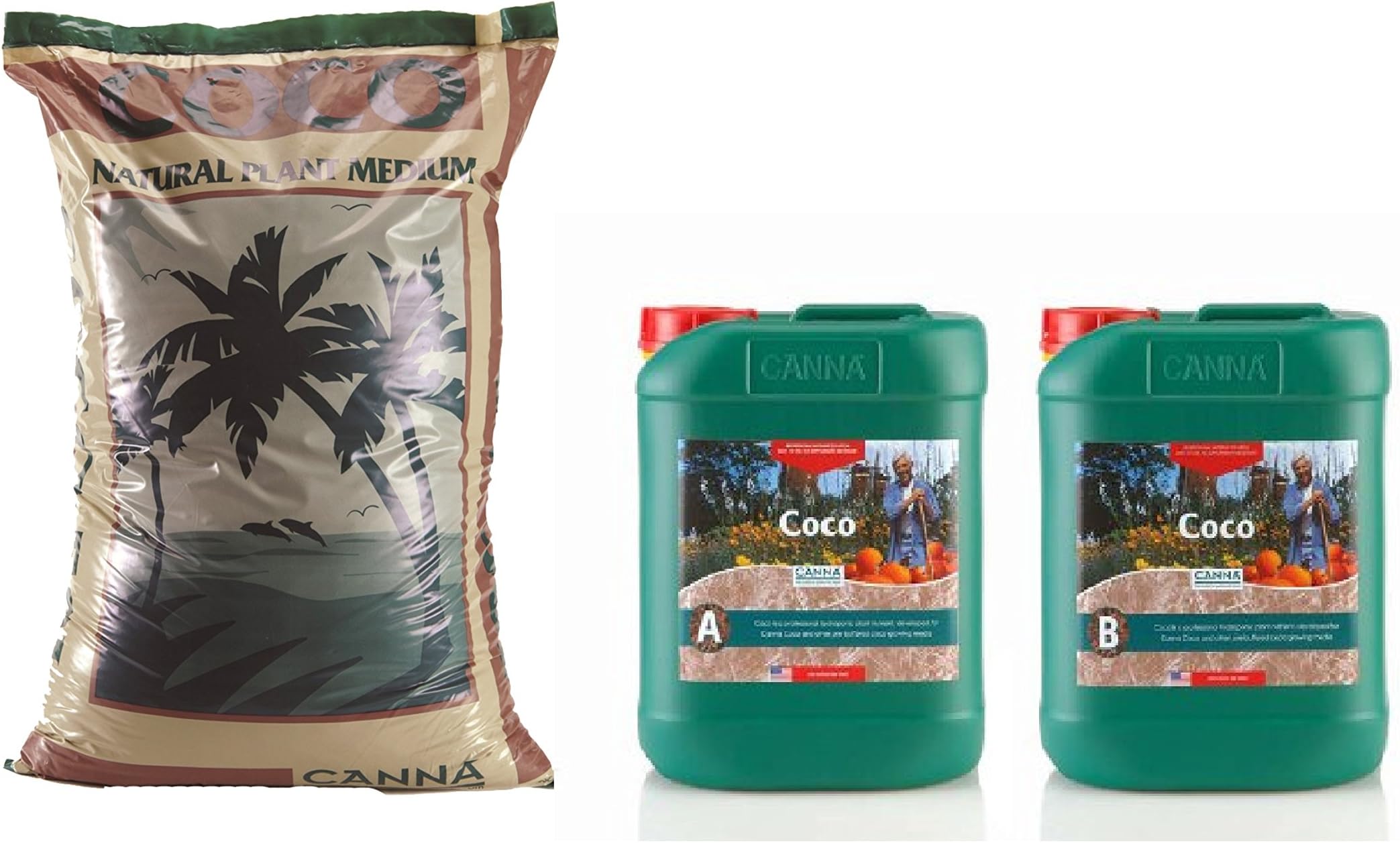 Canna Coco - 50L Bag [902174] + Canna Coco A - 5L [902136] + Canna Coco B - 5L [902180]
