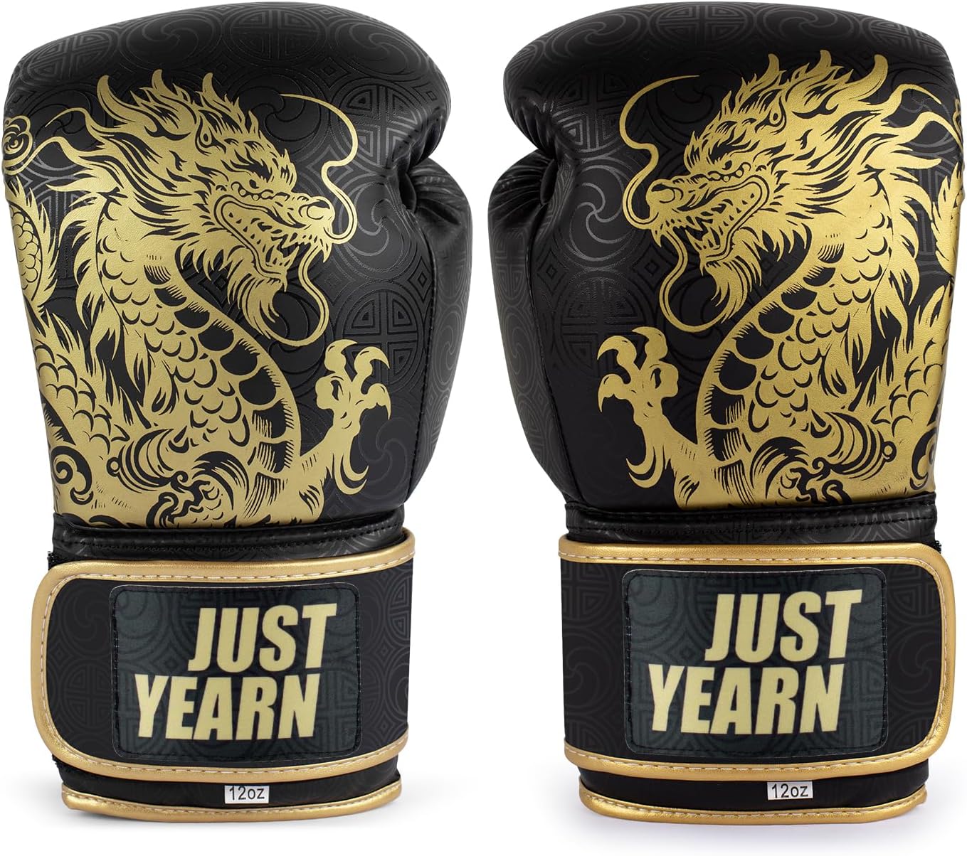 Professional Boxing Gloves for Men and Women, Training Gloves with Hook and Loop Closure, Ventilated Design