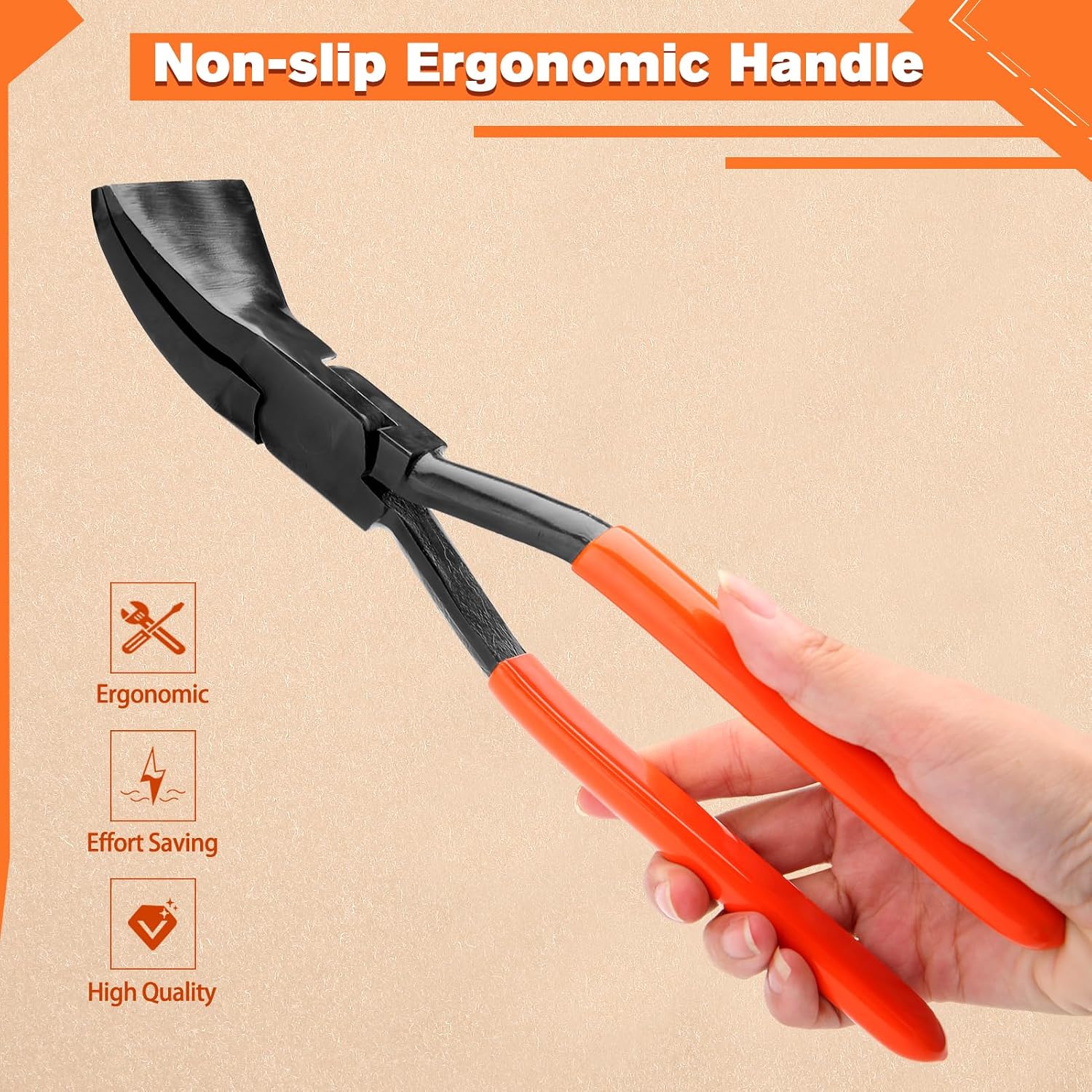 SPEEDWOX 3PCS Hand Seamers Metal Bending Pliers Set With 45°90°180° Metal Standing Seam Roofing Tools Metal Working Tools Aluminium Sheet Metal For Bending HVAC, Roof Windows And Doors