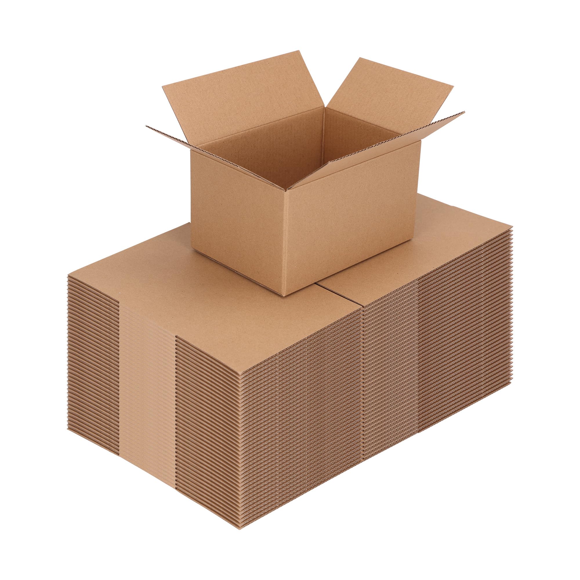 CRUGLA 40 Packs 9x6x3 Shipping Boxes for Small Business, Corrugated Cardboard Boxes Bulk for Shipping Packing Mailing