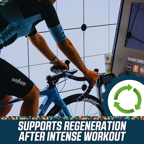 Miniatura 8 de Surpass Cycling Bundle  Crema antirozaduras de gamuza natural y gel de recuperación de magnesio para mayor rendimiento y comodidad en viajes largos,