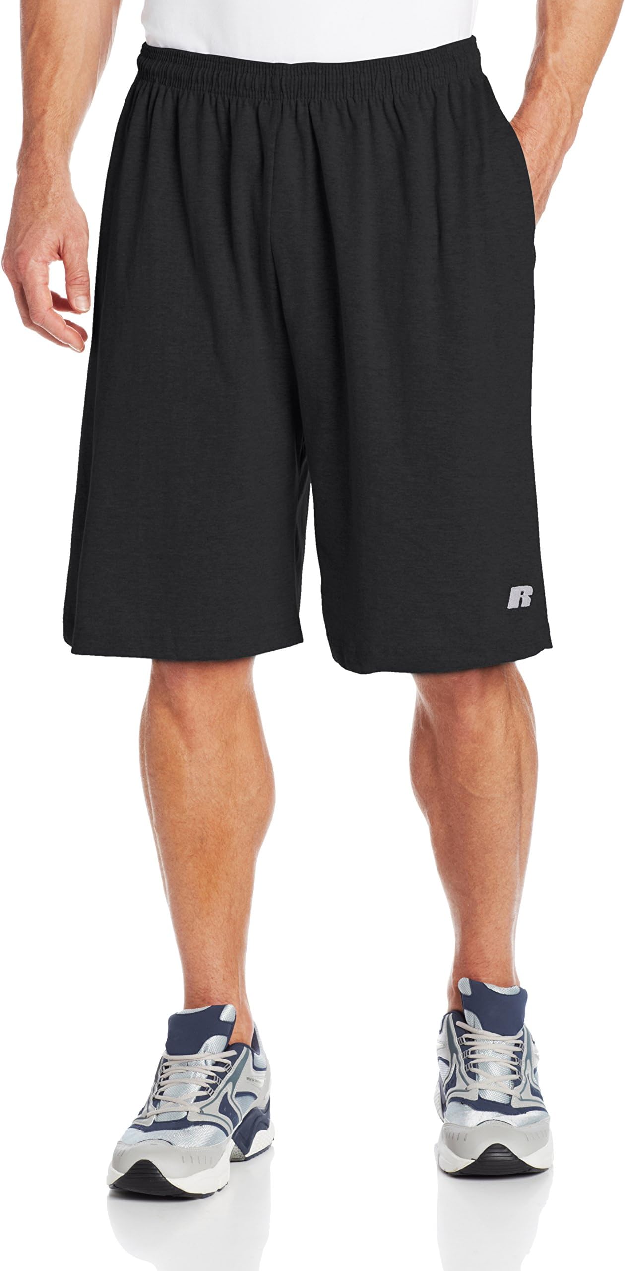 Russell AthleticMen's Big & Tall Cotton Jersey Pull-On Short