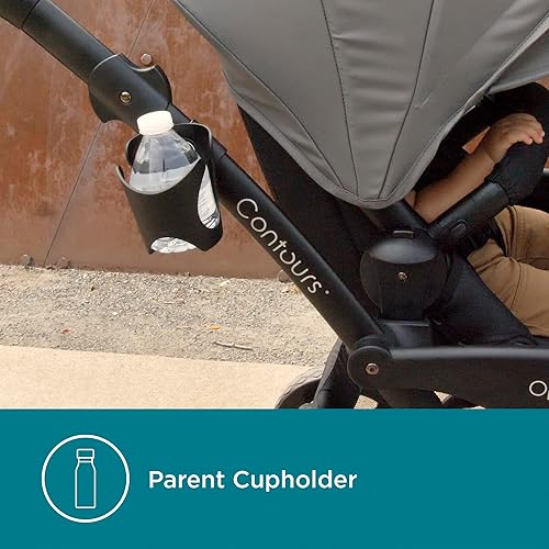 Miniatura 8 de Contours Cochecito doble Options V2 - Greige (Greige)