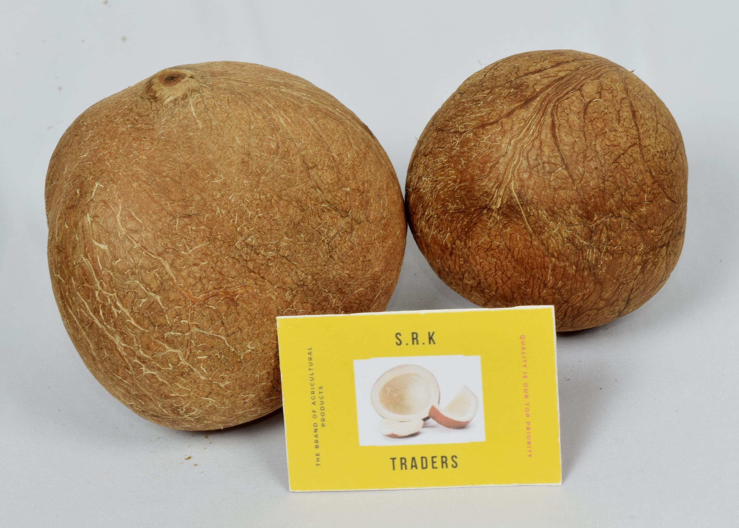 S.R.K Traders™ Whole Dry Coconut | Dry Gota | Dry Copra | 300-400gm [ Vaccum Pack ] (B09FLTKWGR) Amazon Price History, Amazon Price Tracker