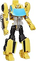 Transformers Heroic Bumblebee 11-Inch Action Figure - Converts to Yellow Car in 6 Easy Steps, Kids 6+ Toy (Amazon Exclusive)