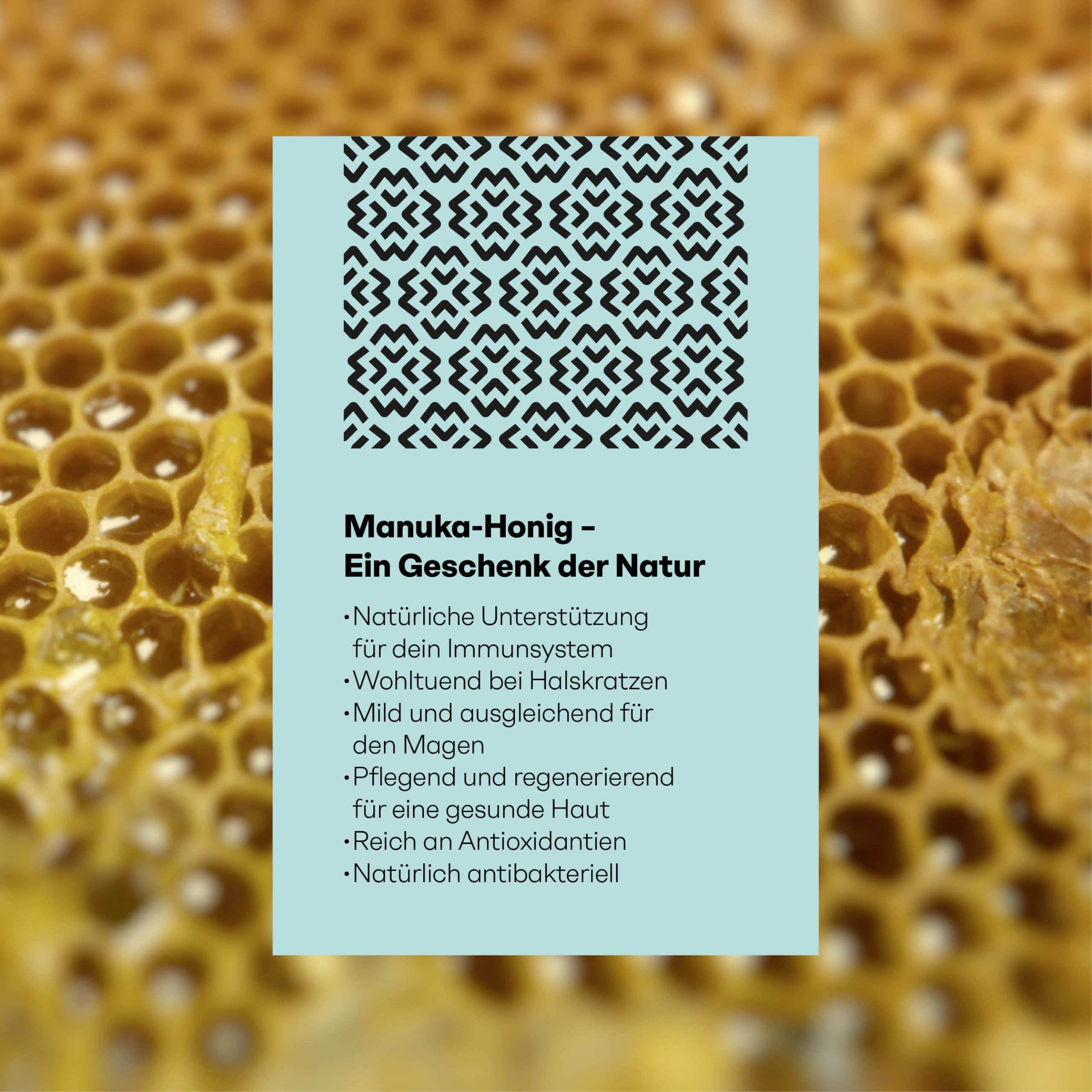 MANUKA VALLEY – Manuka Honig mit 308+ MGO im Glas. 1.200 g. Laborgeprüft und zertifiziert – 100% natürlicher Manuka-Honig aus Neuseeland. Cremiger, milder und zarter Manukahonig