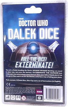 Cubicle 7 Dalek Dice Game