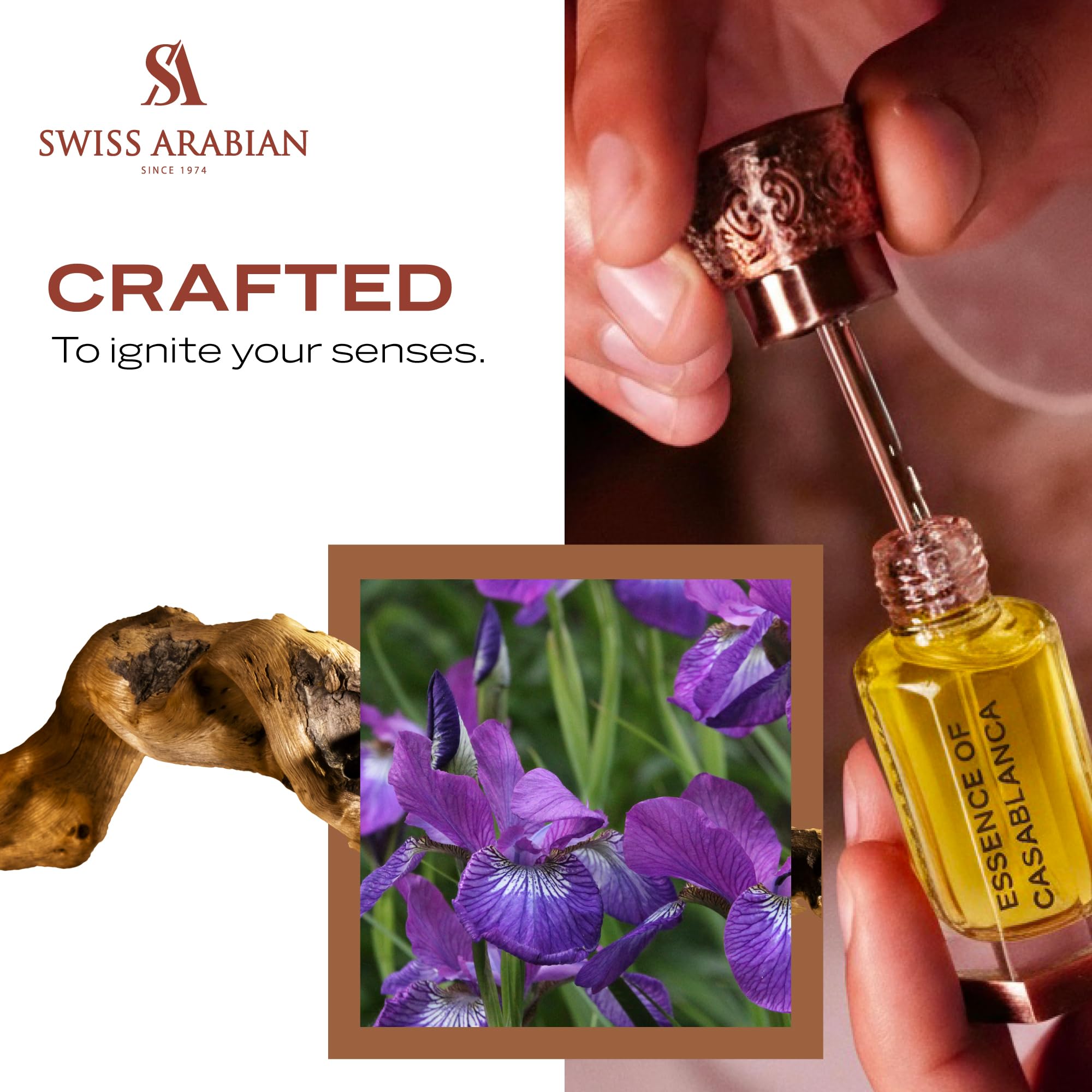 Swiss Arabian Essence of Casablanca Perfume Oil 12ml