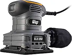 WAP Lixadeira Roto Orbital ELO 250 com Coletor de Pó Removível, Empunhadura e Base Emborrachada, 110 x 105mm 250W 127V