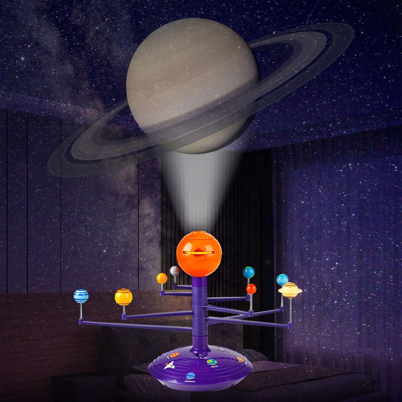 Planetario Interactivo para Niños con Funciones del