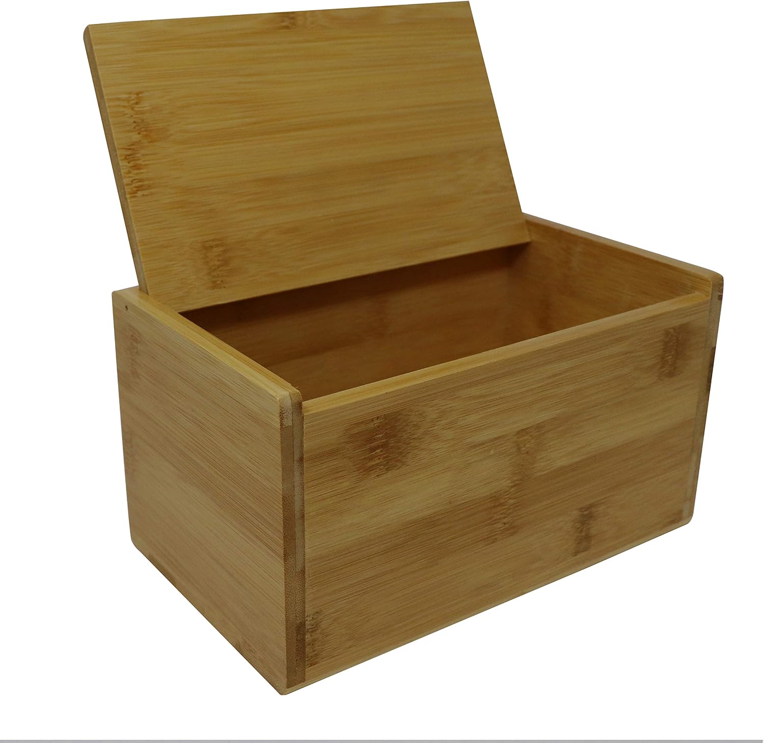 Bamboo Face Mask Dispenser | Wooden Mask Box with Cover for Storing and Dispensing Personal Face Masks