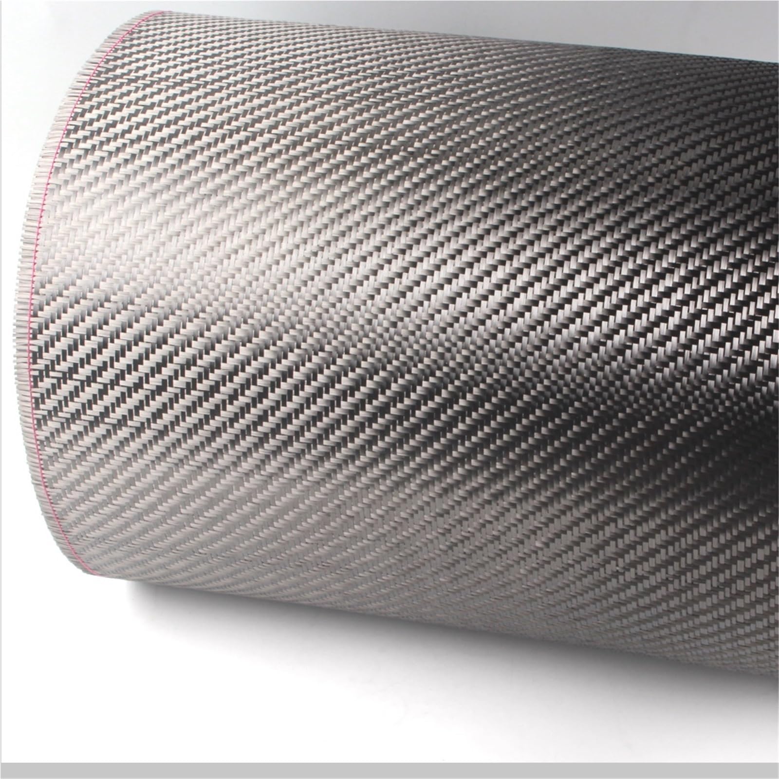 Rotolo di tessuto in fibra di carbonio, Tessuto in fibra di carbonio 3K Twill Weave 200 g 31 cm x 3,2 m Nero