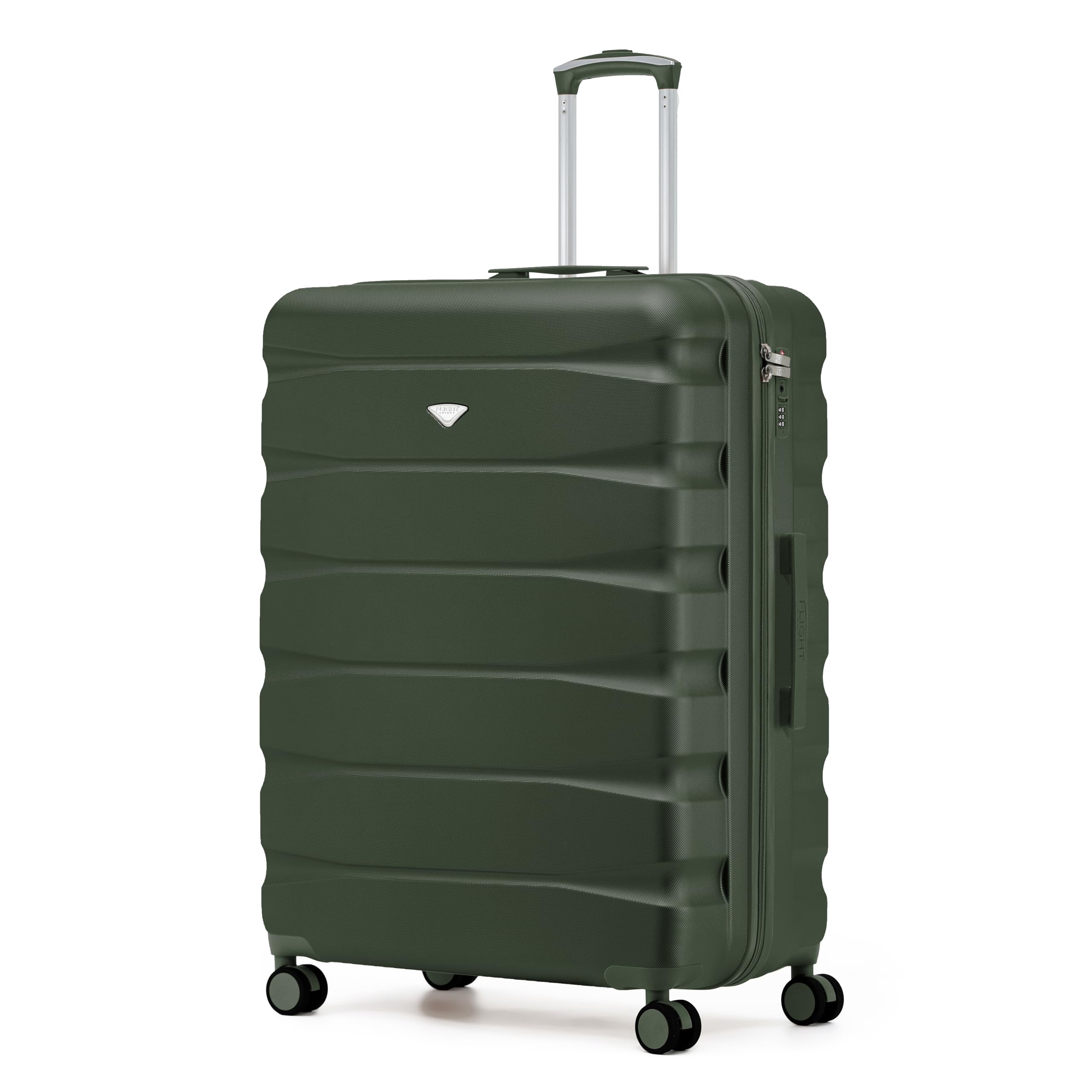 Flight Knight Underseat Cabin Suitcase 45x36x20cm | Free Hand Luggage for EasyJet & Wizz Air | Lightweight ABS Hard Shell with 8 Silent-Glide Spinner Wheels | Max Space Travel Bag — view 212