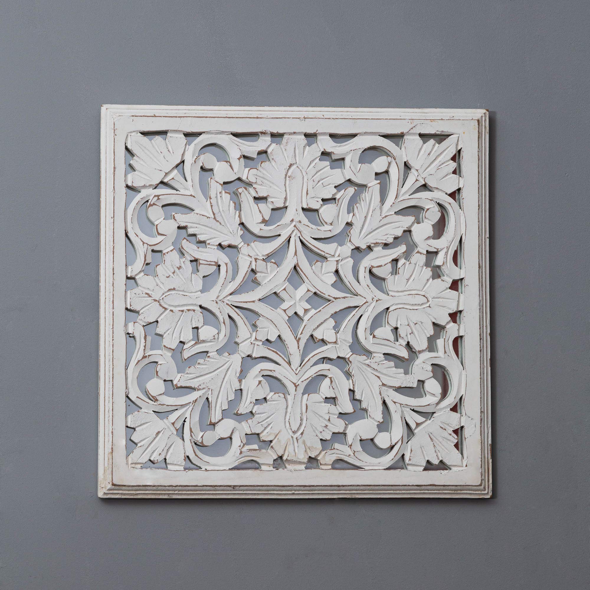 CASADECOR MDF Rustic Sign for Kitchen, Living Room, Dining Room Wall Art (White, Length 16 in X Height 16 in)