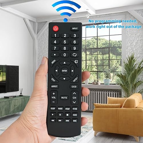 Miniatura 2 de Reemplazo de control remoto para Insignia TV NS-28D220NA16 NS-32E740A12 NS-32E960A12 NS-32D511NA15 NS-55D440NA14 NS-37L760A12 NS-LCD42HD