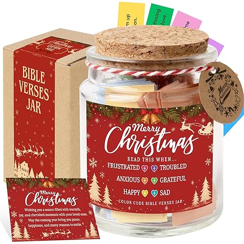 Bible Verse Jar (Christmas Bible Jar)