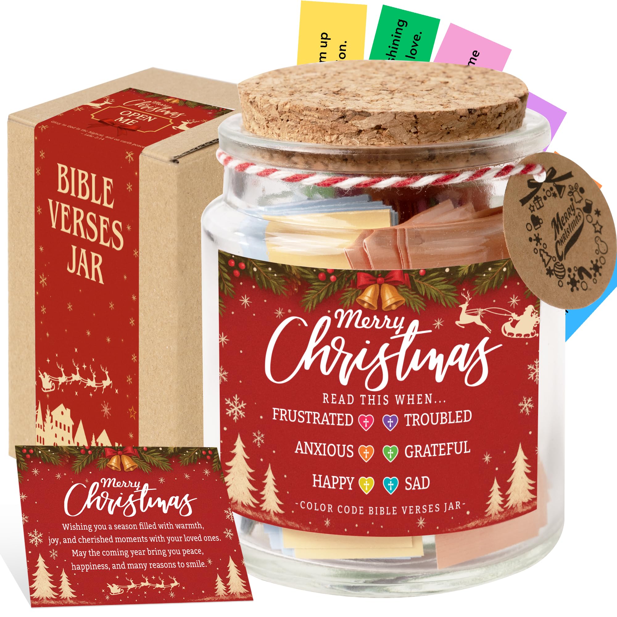Bible Verse Jar (Christmas Bible Jar)