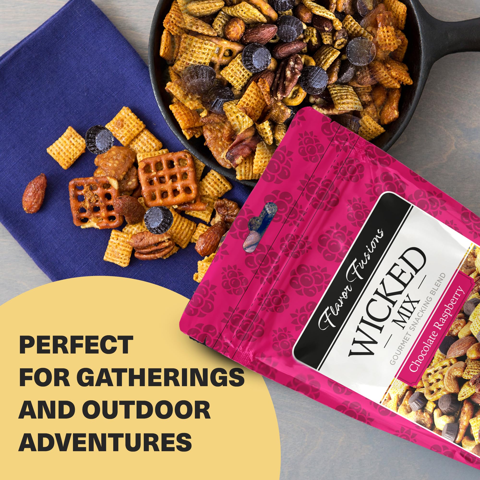 Amazon.com: Wicked Mix Snack Mix with Mixed Nuts - Sweet and Salty