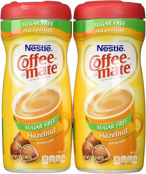 Nestle Coffee Mate Coffee Creamer - Hazelnut Flavoured Creamer - Sugar Free 2891g Pack Of 2 Amazoncouk Grocery