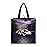 FOCO Baltimore Ravens NFL 4 Pack Reusable Shopping Bags, Team Color, One Size