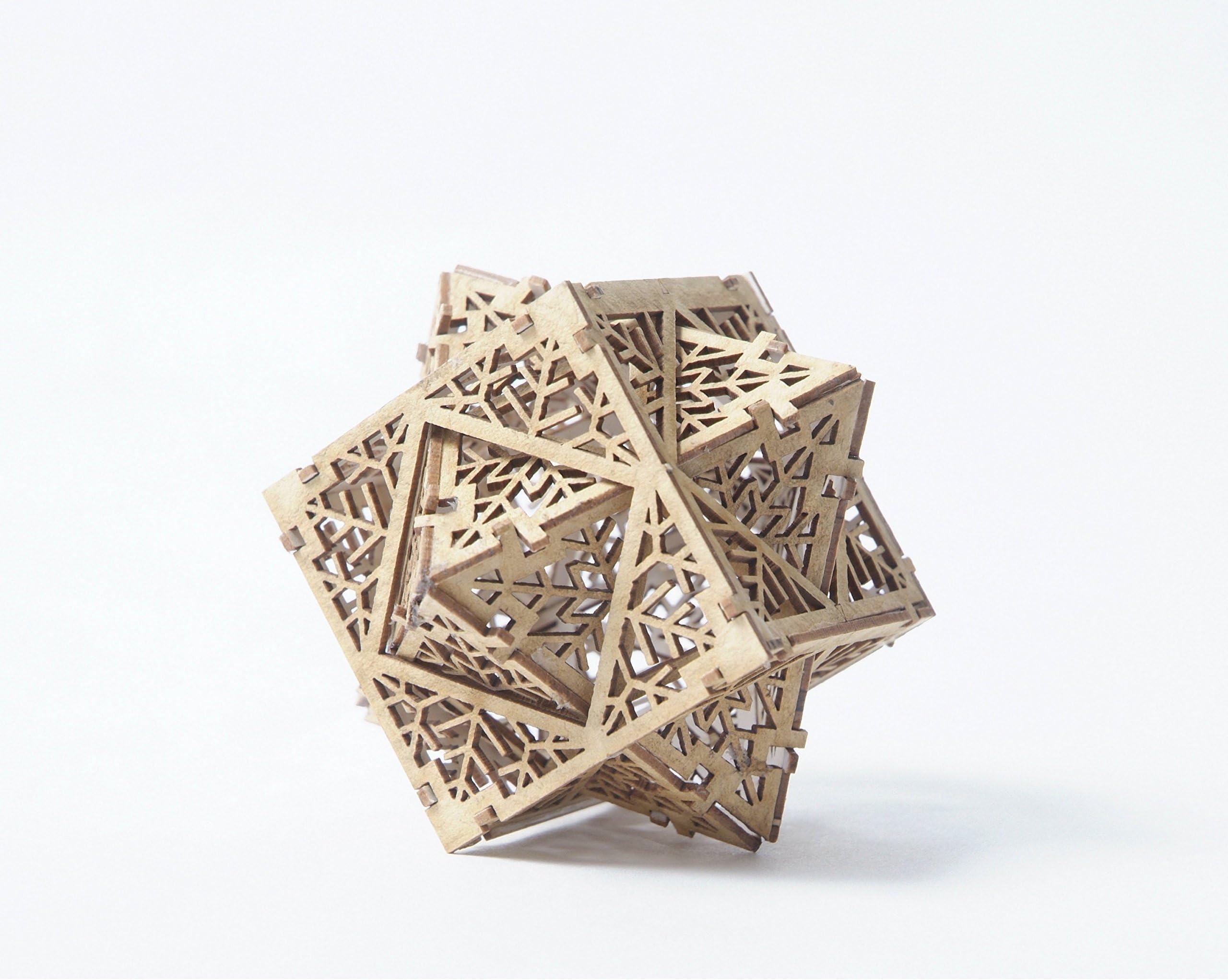 Model Kit of a Cube Octahedron Dual, Sacred Geometry, A Unique Gift